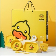 Cute duck plate and bowl sets hampers plate bowl cute gift parcels