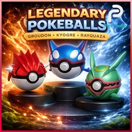 Mini 3D Printed Pokémon Poke ball Weather Trio – Compact – Cheap