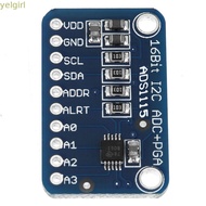 YELGIMY ADS1115 Development Board, ADS1115 16Bit Analog To Digital Module, Low Power 4 Input Channel