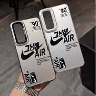 90 Creative English Fashion Light Luxury Phone Case Suitable for Samsung S23 S24 S25 ULTRA S22PLUS A