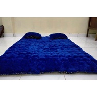 KASUR GENDER 160x120 BULU RASFUR HALUS DAN TEBAL- KASUR DEPAN TV - KASUR JUMBO DEWASA - KASUR LANTAI