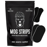 new MogStrips,one-month-supply,for,exercise,mouthtape,nose-tape,strips,long-lasting-adhesive,yoga,gy