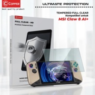 MSI Claw 8 AI+ - COPPER TEMPERED GLASS FULL CLEAR
