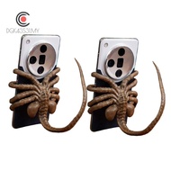 Face Hugging Mobile Phone Holder Halloween Horror Face Adsorption Decoration Adjustable Mobile Phone