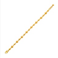 BT5018 GELANG TANGAN BOBA BESAR KECIL EMAS ZHULIAN