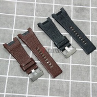 High Quality Leather Watch Straps 32mm Men's Rugged Real Cowhide Wrist Band Fit Diesel Watch Bracelet Accessories