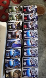全新FW Gundam Converge 36 $110 set,39 $40,40+41 $160,43 $100set,44 $40,45 $110, 46 $60