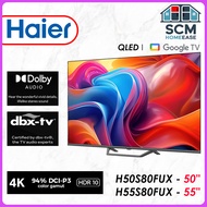 Haier S80F SERIES 50" /55"  QLED Google TV Dolby Audio | Google TV