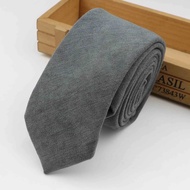 Mens Soft Comfortable Velvet Solid Color Necktie 7cm Ties Slim Thick Classic Sage Green Cream White 