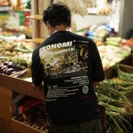 HITAM Indonesia T-shirt Black Street Wear Unisex Ekonom Keranyatan Ararchula