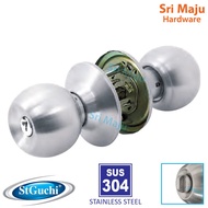 MAJU St Guchi SGTL 527 SN Tubular Cylindrical Cylinder Door Lock SS304 SUS304 Tombol Pintu Bilik Rum
