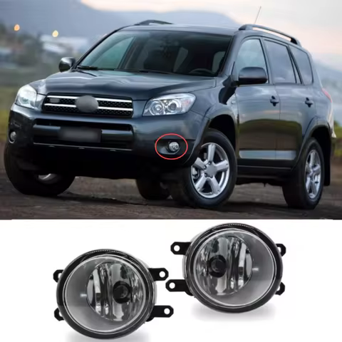 For 2006-2013 Toyota Corolla Highlander Camry RAV4 Vios Front Bumper Fog Lights 8122006071