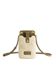 JW PEI Aylin Canvas & Quinn Vegan Leather Cell Phone Crossbody Bag