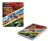 Glossy Photo Paper 130G A4 (100 แผ่น) กระดาษโฟโต้130 แกรม