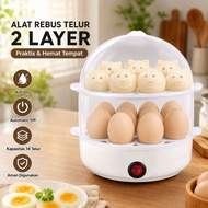 Electric Egg Steam Double Layer 14 Egg Boiler - BN-40