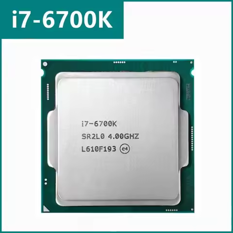 I7-6700k I7 6700K I7 6700K 4.0 GHz Quad-core Eight-Thread 91W CPU LGA 1151