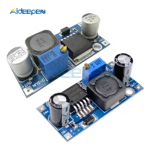 2Pcs LM2596 LM2596S LM2596HV DC-DC 4.5-40V 3A Adjustable Step-Down Buck Converter Module Constant Vo