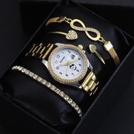 Jam tangan wanita, jam tangan wanita estetik tinggi, set gelang jam tangan, jam tangan wanita, jam t