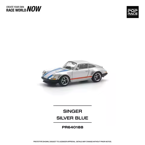 *Collection link POP RACE 1:64 SINGER SILVER BLUE / Skyline R32/R33/RX7/DBX 707/PANDEM 620/NSX-R Die