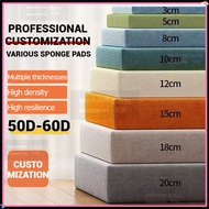 foam sofa cushion Customizable 50D/35D/60D High Density Sponge Mat Sofa Sponge Cushion Customized Th