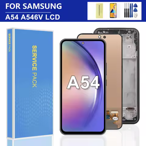 6.4'' For AMOLED For Samsung A54 5G LCD A546U A546B Display Touch Screen Digitizer Assembly For Sams