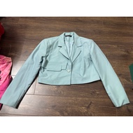 2hand. blue cropped vest under 52kg. k22b