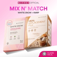 KITSUI [Mix n’ Match] Meal Replacement Plus (KMRP) + KITSUI Whitie Snow