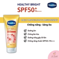 [Nội Địa Thái] Dưỡng Thể Chống Nắng Trắng Da Vaseline 50X Healthy Bright SPF50+ PA++++ 290ml Thái La
