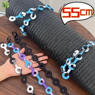 High Elastic Rubber Binding Straps 55cm Adjustable Tie Down Strap with Buckle Outdoor Camping Backpa
