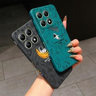 Soft Silicone Case with Retro Trend and Lens Protection for Xiaomi 14T/14T Pro