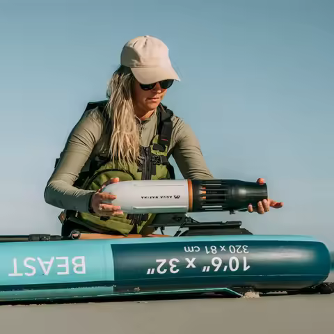 AQUA MARINA Scooter Propeller Kayak Motor BLUEDRIVE X Motor Electric Thruster Handheld Diving Paddle