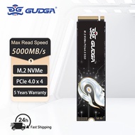 GUDGA Nvme Pcie 4.0 Ổ đĩa trạng thái rắn nội bộ Gen4 5000MB/s M.2 Nvme SSD M2 2280 Pcie 4.0 cho máy