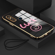 Casing HP For VIVO V15 V15 Pro Case Casing Emoticon Lucky Pattern Casing Casing Casing Silicone Soft