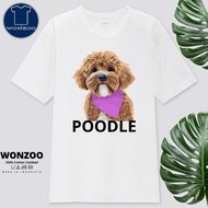 POODLE DOG T-SHIRT DOG LOVERS RED POODLE CLOTHES (CASH ON DELIVERY)