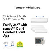 (Free $300 Grocery Voucher) Panasonic X-Premium Nanoe X R32 Aircon 5 Ticks System 4