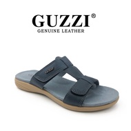 Guzzi Womens Genuine Leather Slide Sandals – Comfortable & Stylish (Kasut Perempuan) GLS-60016