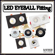 Recessed Eyeball Fitting Casing with Holder Adjustable Frame