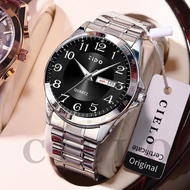 CIELO Watch for men  gold relo Men's watch  waterproof automatic original fashion wrist watch box