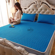 🇲🇾Post Nano Cool mattress 凉凉垫Thailand latex Bed mat Summer mat 凉凉垫 床垫 three-piece set Tencel ice silk mattress 知梦人床垫