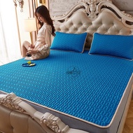 🇲🇾Post Nano Cool mattress 凉凉垫Thailand latex Bed mat Summer mat 凉凉垫 床垫 three-piece set Tencel ice sil