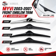 Perodua Myvi 2003–2007 Front Emblem Replacement Badge 1Pc Ready Stock Malaysia