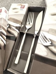 香港現貨 英國代購 outlet 德國 孖人牌 Zwilling Nova Fish Fork and Knife Set 2-Piece Knife and Fork Set 刀 叉 共2件 早餐 