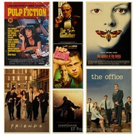 Classic Movie Collection Retro Posters Pulp Fiction/Django Unchained Prints Tarantino Vintage Home R