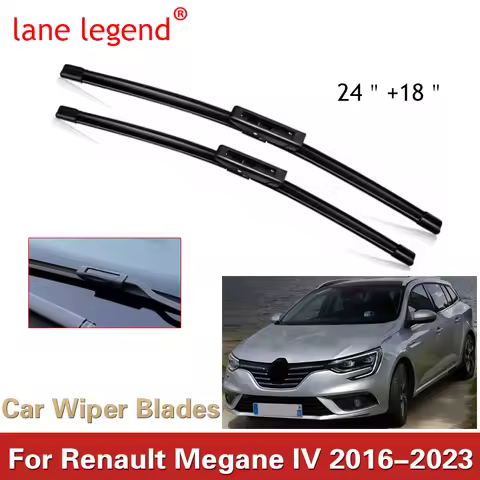 Front Wiper Blades For Renault MEGANE 4 IV 2016 - 2023 Hatchback GT RS Grandcoupe Grandtour B9A BFB 