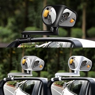 Car Front Rear Wheel Blind Spot Mirror Wide-Angle Mirror 360-Degree Auxiliary Reflective Blind Spot 