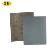 2B Sanding Paper Liha Abrasive Waterproof 1200 Grit Sand Paper Electro Coated Silicon Carbide SP120