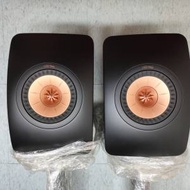 KEF LS50 Meta 黑色揚聲器 + 原裝腳架
