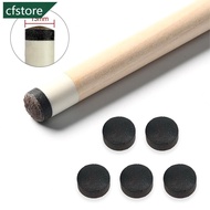 CFSTORE 5PCS 13MM High Hardness Cowhide Pool Cue Leather Tips For Black Eight Cue Nine Cue Billiard 