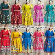 Unggul jaya Batik Dress Tops Modern Women's Dresses