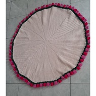 lily blanket boquet crochet